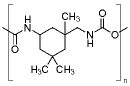 聚(异佛尔酮二异氰酸酯)结构式