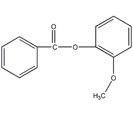 2-甲氧基苯基苯甲酸酯结构式
