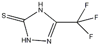 5-三氟甲基-4H-1,2,4-三唑-3(2H)硫酮结构式