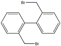 2,2'-双(甲基溴)-1,1'-联苯结构式