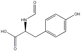 N-甲酰-L-酪氨酸结构式