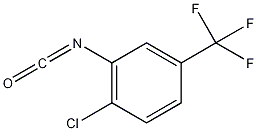 异氰酸- 2-氯-5-(三氟甲基)苯酯结构式