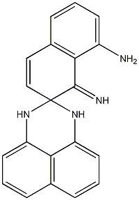 2,3-二氢-2-螺-7'-[8'-亚氨基-7',8'-二氢萘胺]呸啶结构式