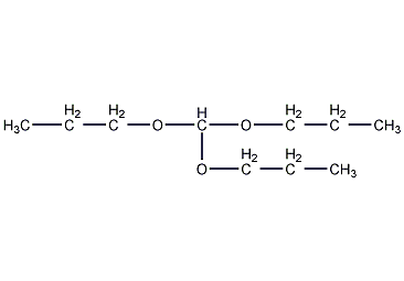 原甲酸三丙酯结构式