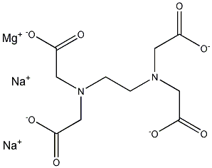 乙二胺四乙酸二钠镁盐水合物结构式