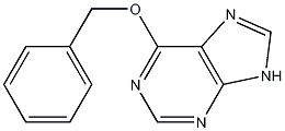 6-苄氧基嘌呤结构式