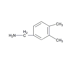 3,4-二甲基苯甲胺结构式
