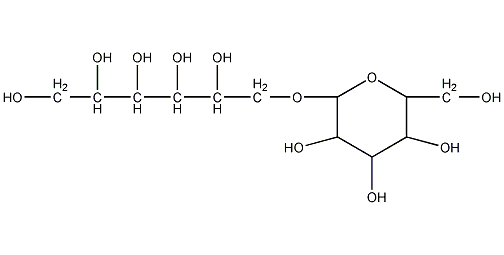 异麦芽糖醇结构式