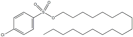 4-氯苯磺酸十八烷基酯结构式