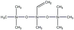 乙烯基甲基双(三甲基硅氧基)硅烷结构式