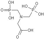 N,N-双(膦羟甲基)甘氨酸结构式