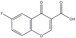 6-氟色酮-3-羧酸结构式