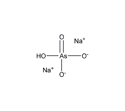 砷酸钠(一氢)结构式