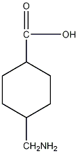 4-(氨甲基)环己甲酸结构式