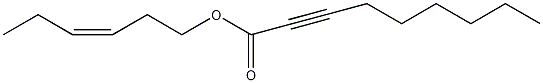 2-壬炔酸顺3-己烯基-1-酯结构式
