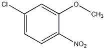5-氯-2-硝基苯甲醚结构式