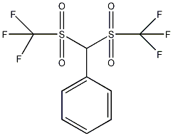 N-苯基双(三氟甲烷)磺酰亚胺结构式