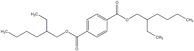 双(2-乙基己基)对苯二酸结构式