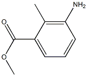 3-氨基-2-甲基苯酸甲酯结构式