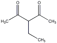 3-乙基-2,4-戊二酮结构式
