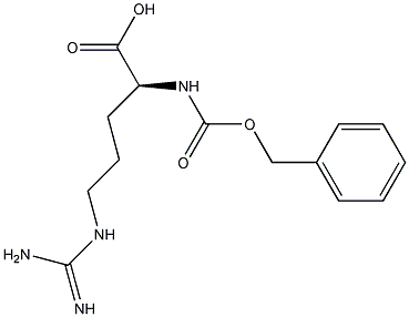 Z-精氨酸结构式