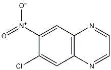 6-氯-7-硝基喹喔啉结构式