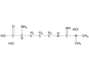 asym-二甲基精氨酸结构式