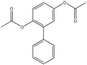 苯基氢醌二乙酸盐结构式