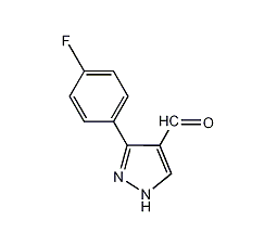 3-(4-Fluorophenyl)-1H-pyrazole-4-carbaldehyde