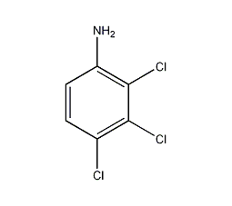 2,3,4-三氯苯胺结构式