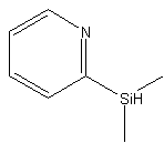 2-(二甲基硅基)吡啶结构式