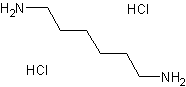 1,6-己二胺盐酸盐结构式