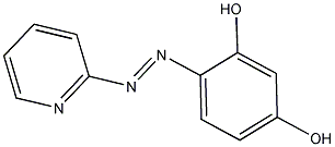 4-2-吡啶偶氮间苯二酚结构式