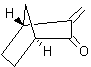 3-亚甲基-2-降冰片酮结构式