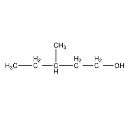 3-甲基-1-戊醇结构式