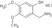 4,5-Dimethoxy-2-mercaptobenzylamine hydrochloride