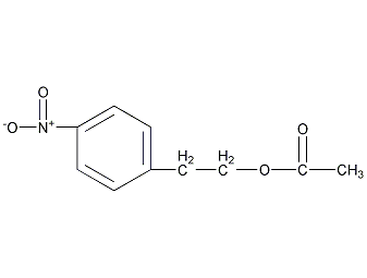 对硝基苯乙基醋酸结构式