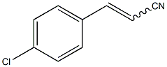 4-氯肉桂腈结构式