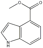 吲哚-4-甲酸甲酯结构式