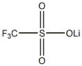 三氟化甲烷基硫酸锂结构式