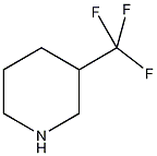 DL-3-(三氟甲基)哌啶结构式