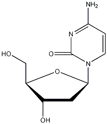 2'-脱氧胞嘧啶核苷结构式