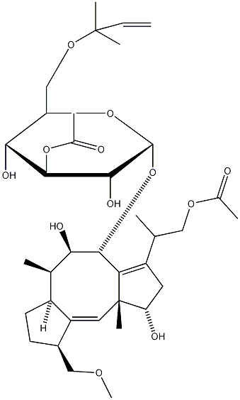 壳梭孢菌素结构式