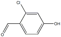 2-氯-4-羟基苯甲醛结构式