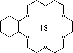 环己烷-18-冠-6结构式