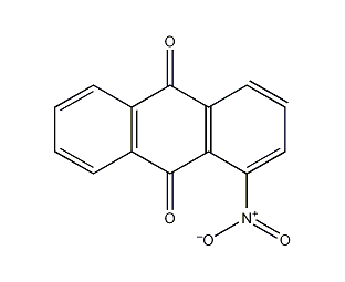 1-硝基蒽醌结构式
