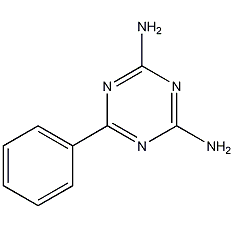 苯代三聚氰胺结构式