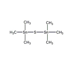 二(三甲基锡)硫化物结构式