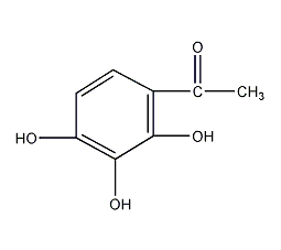 2',3',4'-三羟基苯乙酮结构式