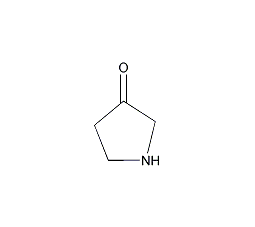 3-吡咯烷酮结构式